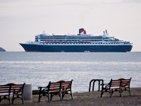In Photos: The world's largest ocean liner docks in Dublin